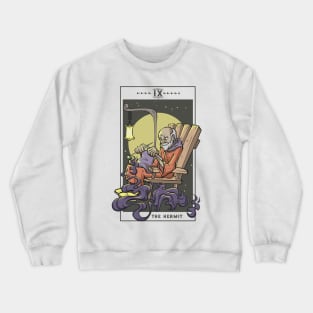 Knitting Sewing Crochet Quilting Knit Crochet Knitter Tarot Crewneck Sweatshirt